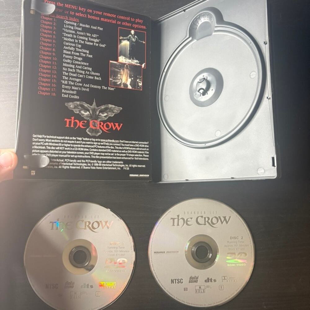 Lot of 3 The Crow DVD - The Crow, City of Angels, Salvation - Picture 4 of 13